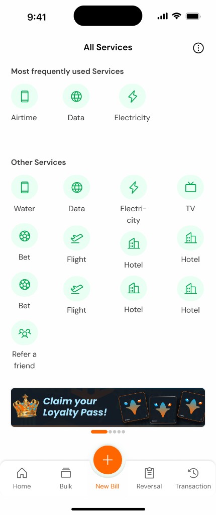 All services