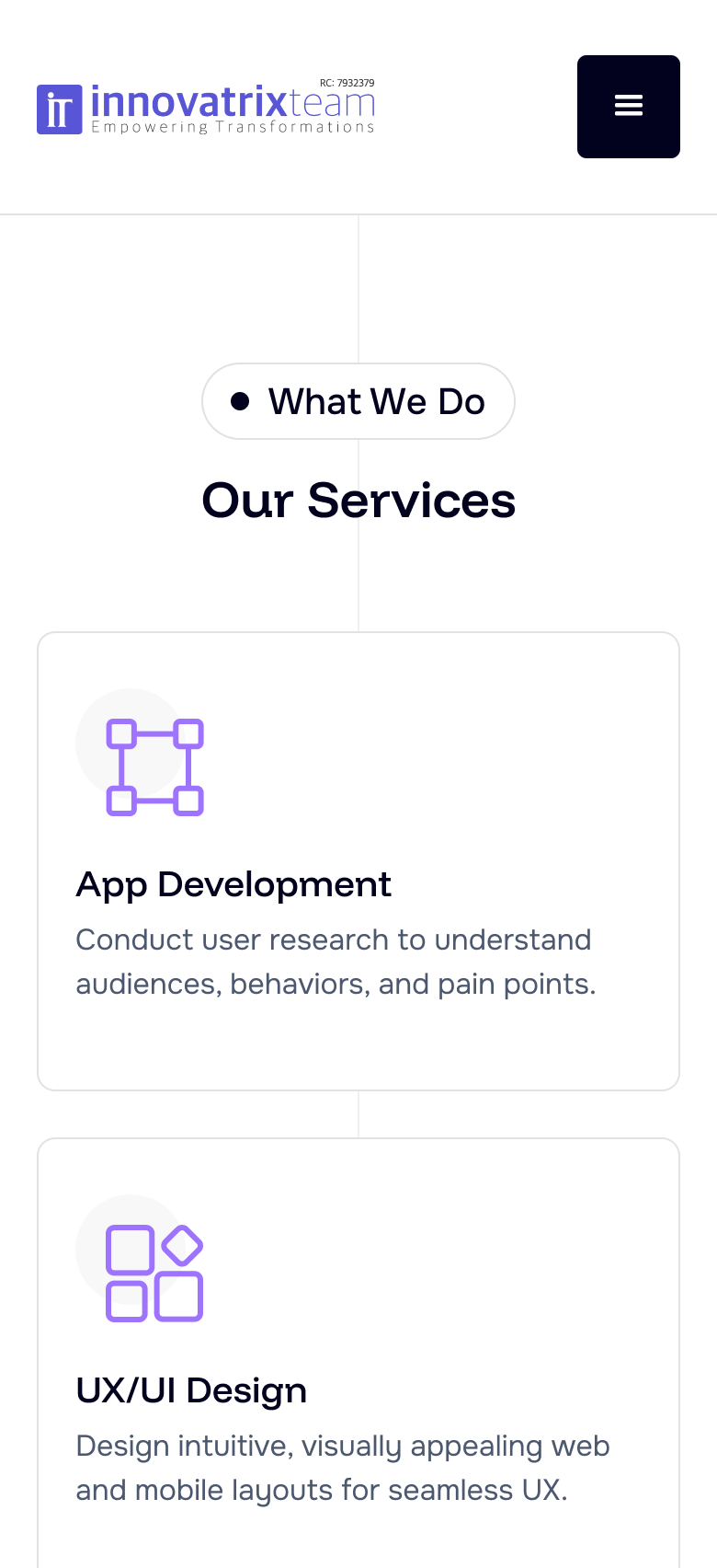 Mobile services section
