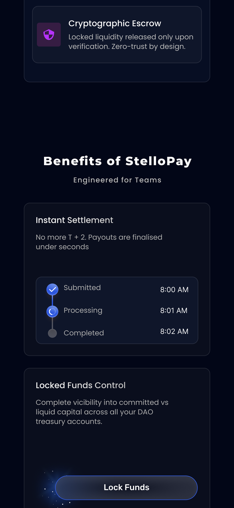 StelloPay mobile bulk pay